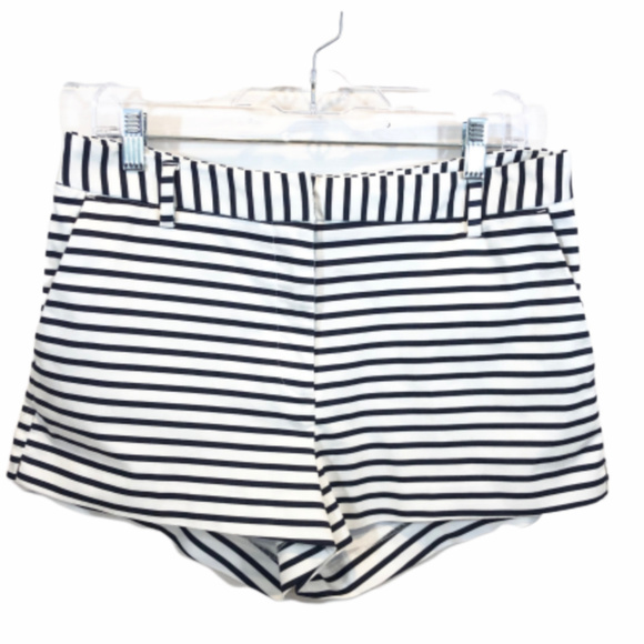 H&M Pants - H&M Black & White Striped Shorts - 12